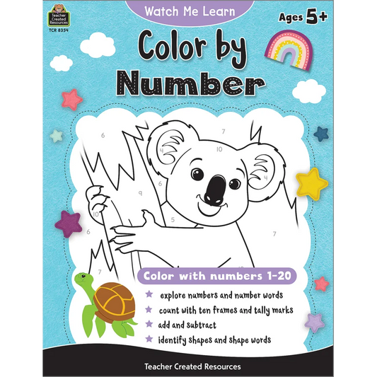 Watch Me Learn: Color By Number