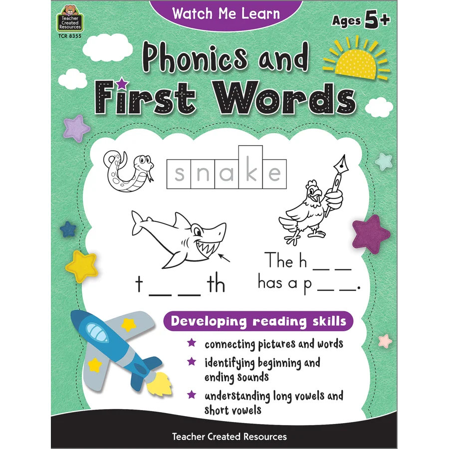 Watch Me Learn: Phonics and First Words – Sonsuh Educational Supplies Inc.