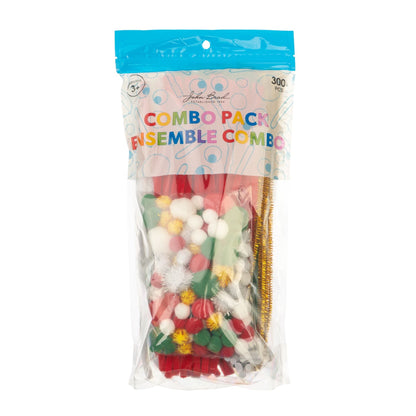 Christmas Craft Mix - 300 Pieces