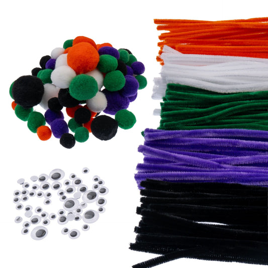 Halloween Craft Mix - 300 Pieces