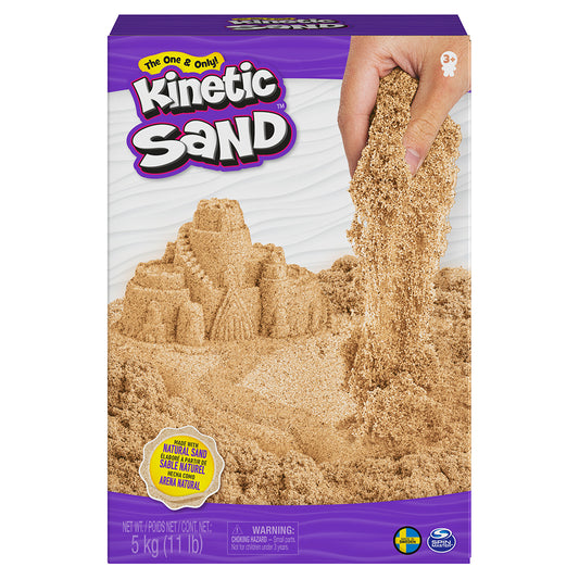Kinetic Sand - Natural Sand Box 11 lb (5 kg)