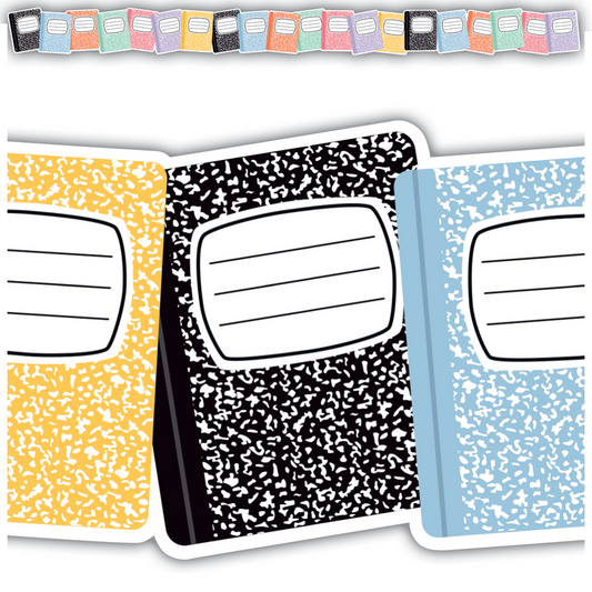 Cool for School Composition Books Die-Cut Border Trimmer