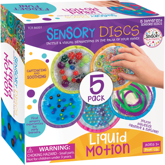 Sensory Playtivity Sensory Discs: Liquid Motion - Set of 5
