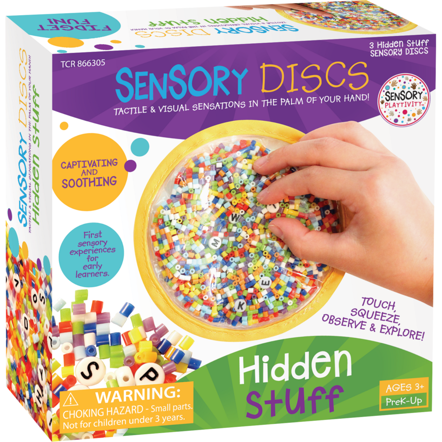 Sensory Playtivity Sensory Discs: Hidden Stuff (Set of 3)