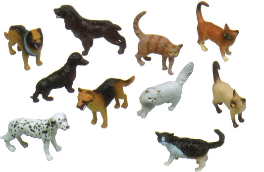 Animal Playsets - Pets 5" (10 Pcs)
