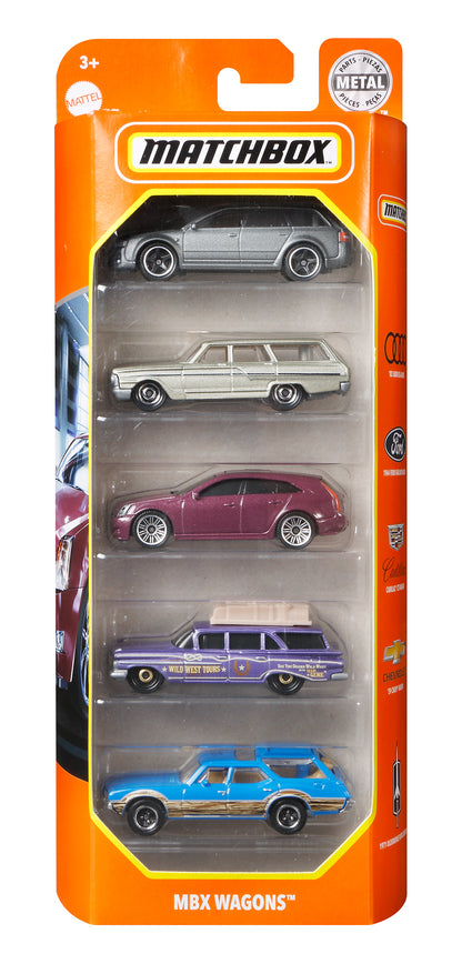 Matchbox - 5 Vehicles Pack Assorted