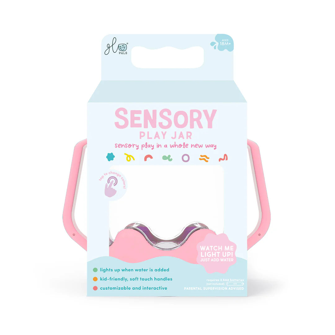 Sensory Play Jar - Pink