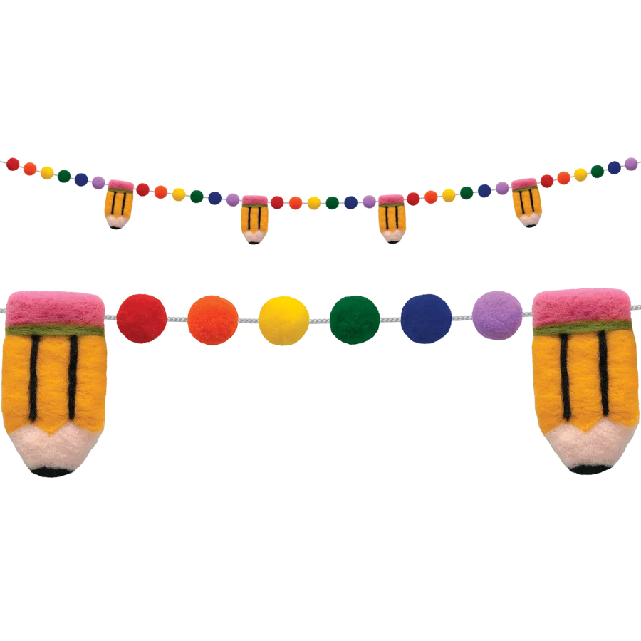 Colorful Pencils Garland