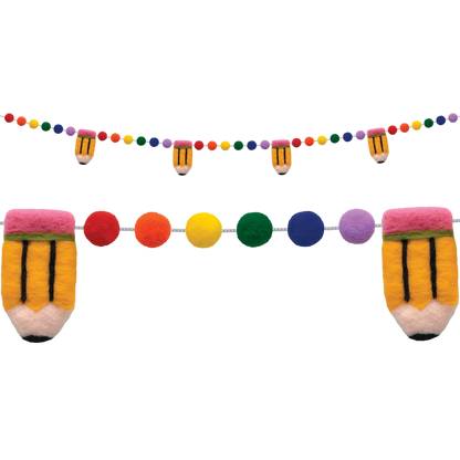 Colorful Pencils Garland