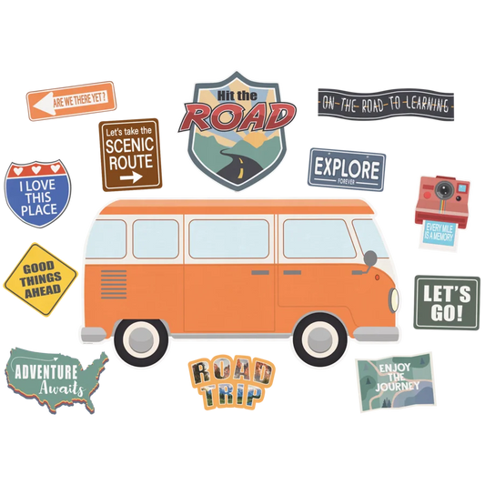 Moving Mountains Road Trip Hit the Road Bulletin Board