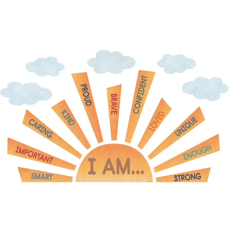 Moving Mountains Road Trip Sun Positive Affirmations Bulletin Board