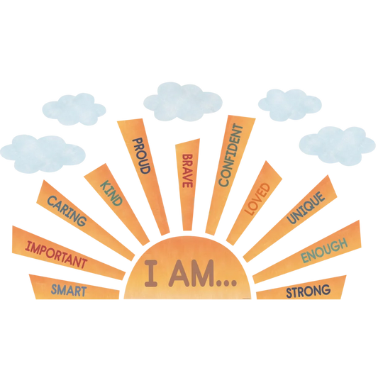 Moving Mountains Road Trip Sun Positive Affirmations Bulletin Board