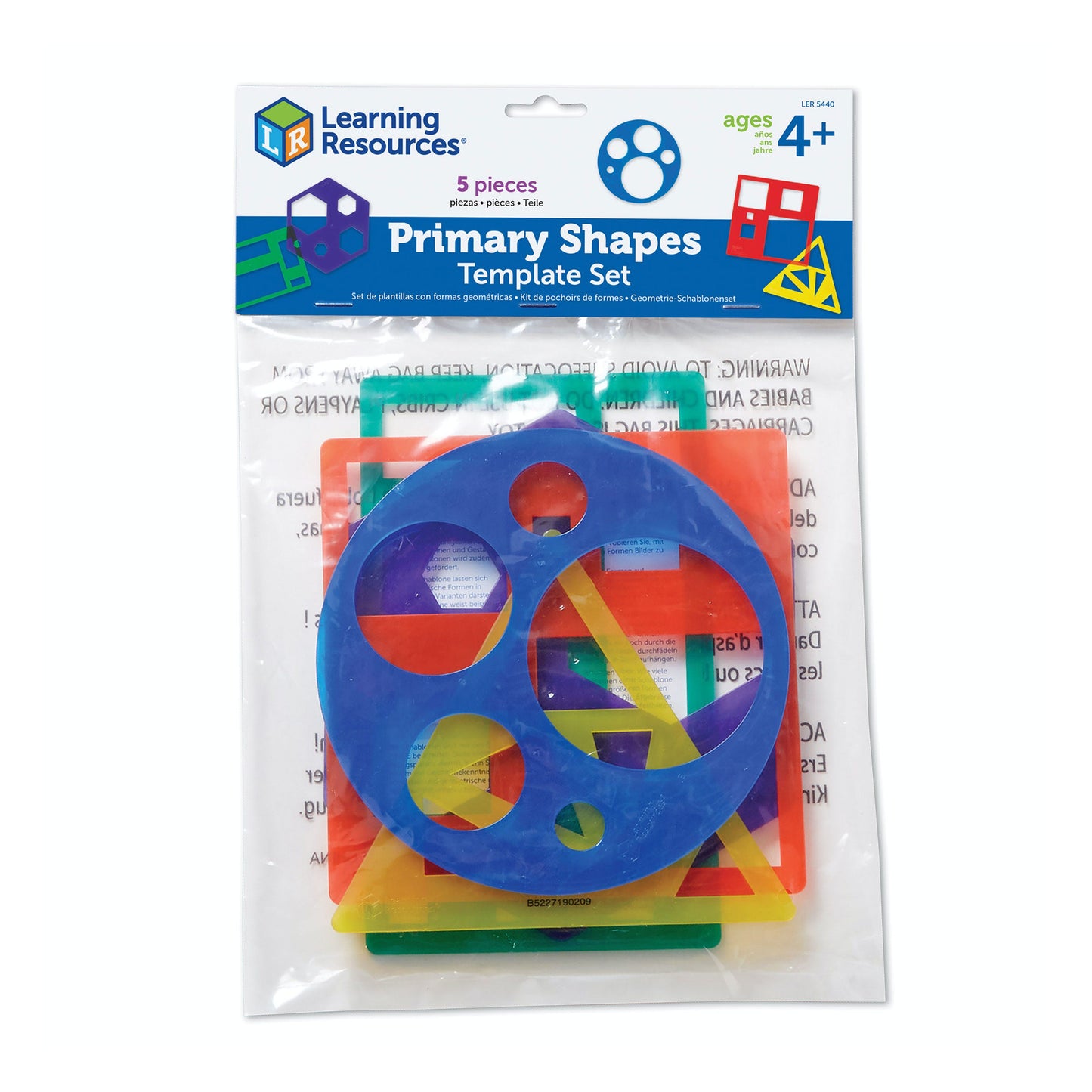 Primary Shapes Template Set