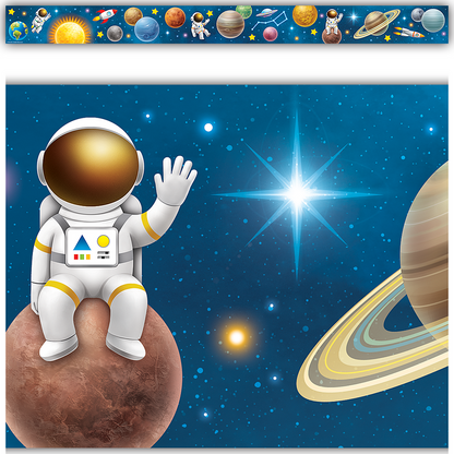 Outer Space Crew Rolled Trimmer 50'