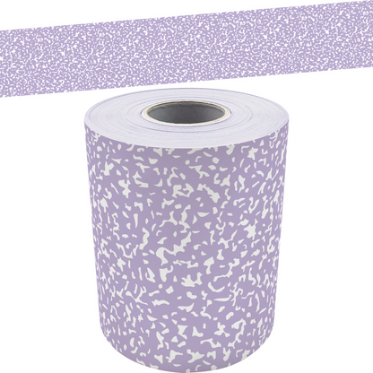 Composition Purple Straight Rolled Border Trim - 50'