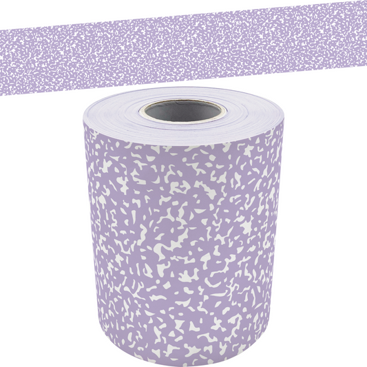 Composition Purple Straight Rolled Border Trim - 50'