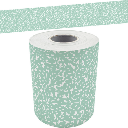 Composition Green Straight Rolled Border Trim - 50'