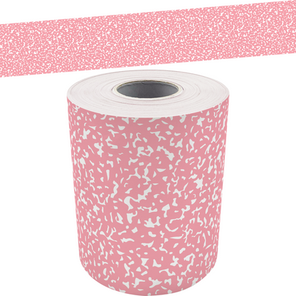 Composition Pink Straight Rolled Border Trim - 50'