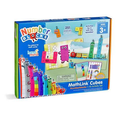 MathLink® Cubes Numberblocks® 1–10 Activity Set