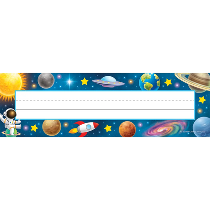 Outer Space Crew Flat Name Plates