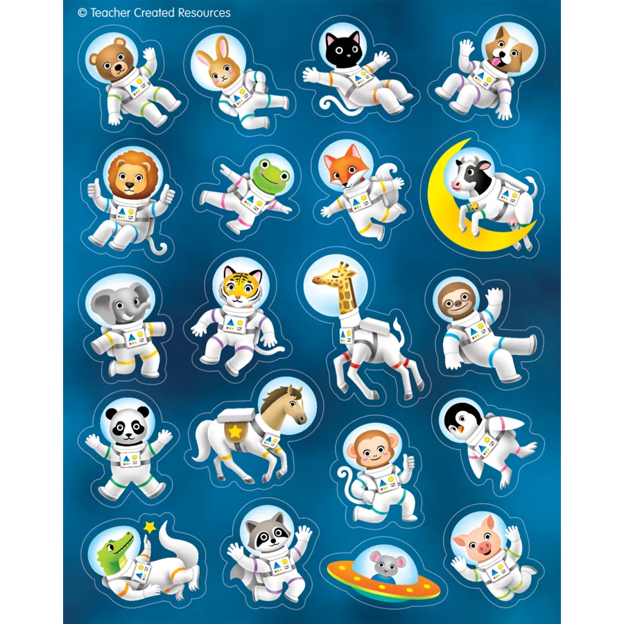 Space Animals Stickers
