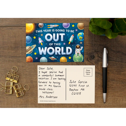 Outer Space Crew Postcards