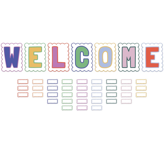Color Crush Welcome Bulletin Board