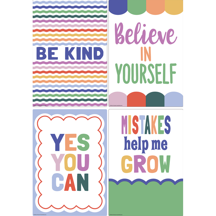 Lot de mini-posters Color Crush