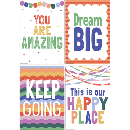 Lot de mini-posters Color Crush