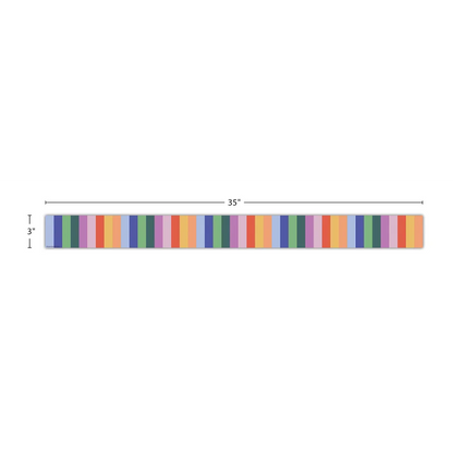 Color Crush Stripes Straight Border Trim