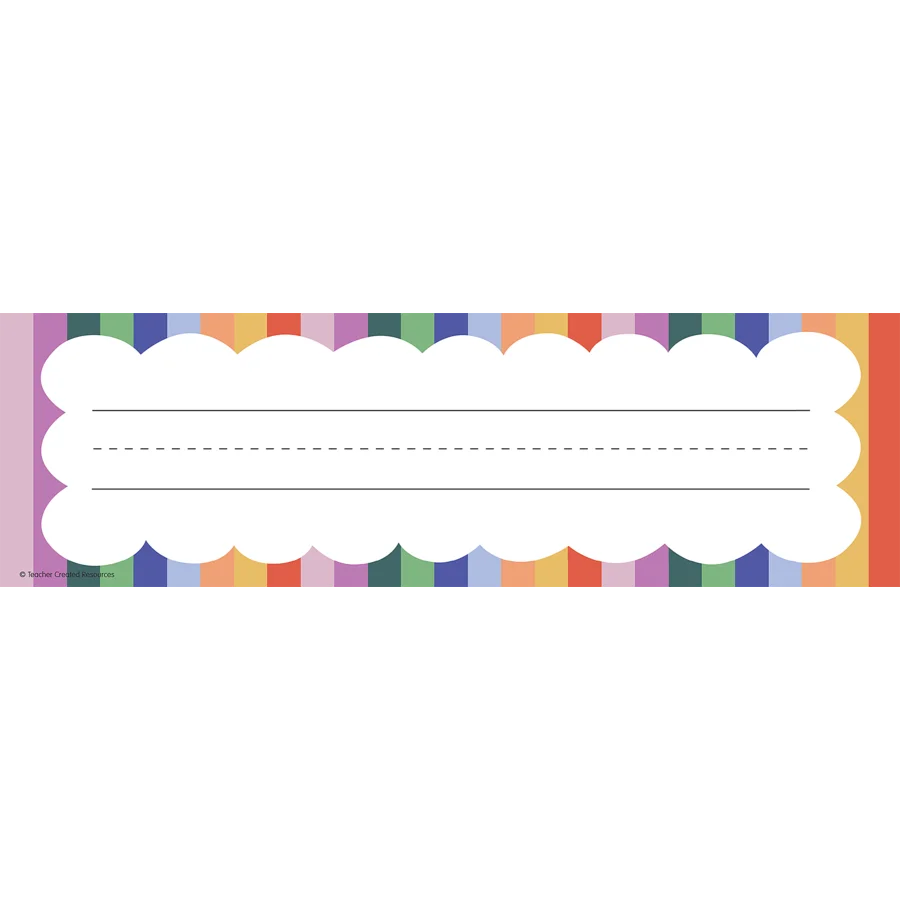 Color Crush Flat Name Plates