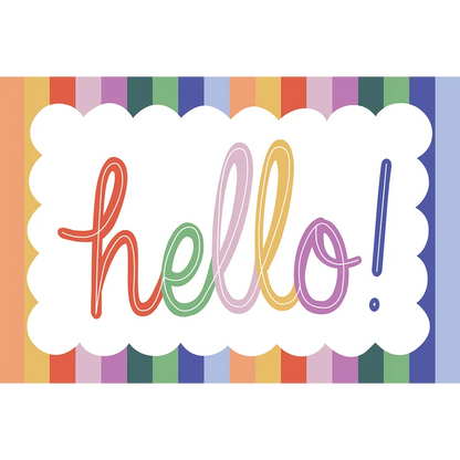 Color Crush Hello Postcards