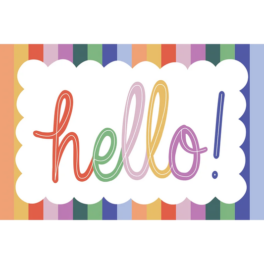 Color Crush Hello Postcards