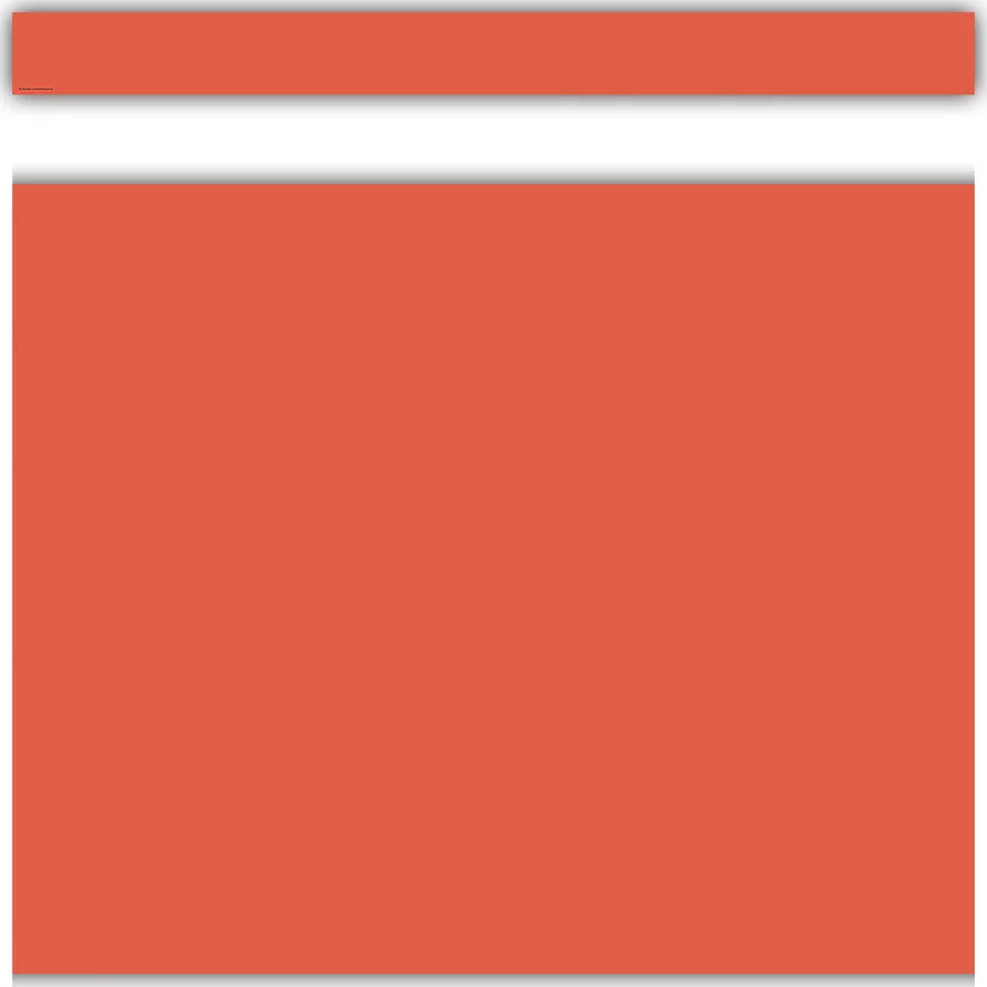 Orange Crush Straight Border Trim
