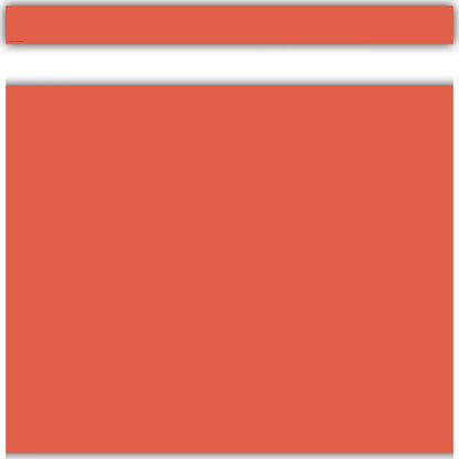 Orange Crush Straight Border Trim