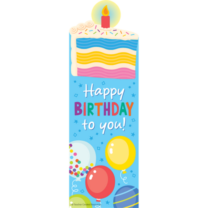 Birthday Cake Smelly Bookmarks