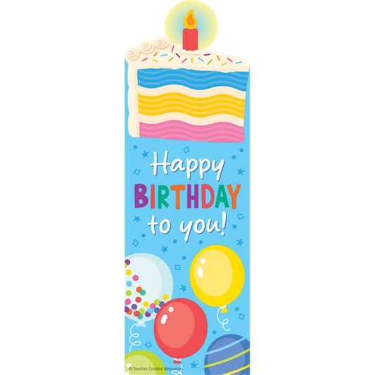 Birthday Cake Smelly Bookmarks
