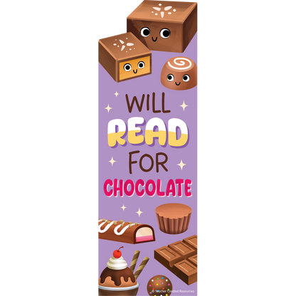 Chocolate Smelly Bookmarks