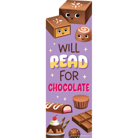 Chocolate Smelly Bookmarks
