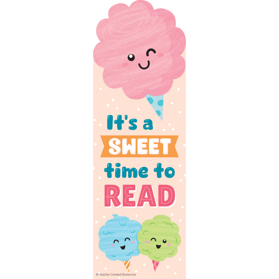 Cotton Candy Smelly Bookmarks