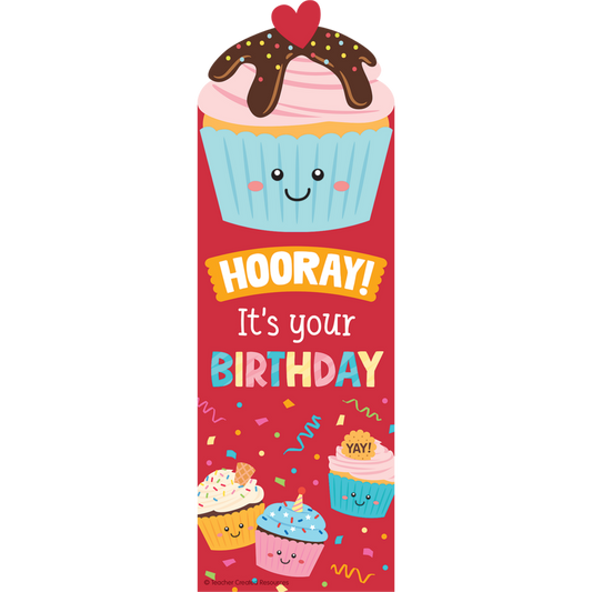 Cupcake Smelly Bookmarks