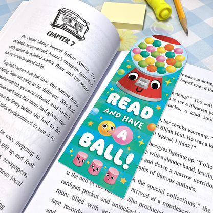 Bubble Gum Smelly Bookmarks