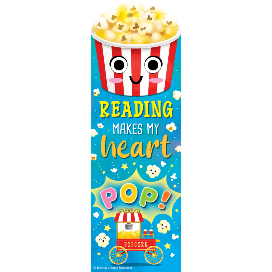 Popcorn Smelly Bookmarks