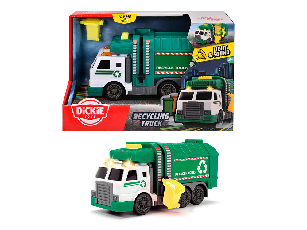 Recycling Truck Light and Sound - 15 cm