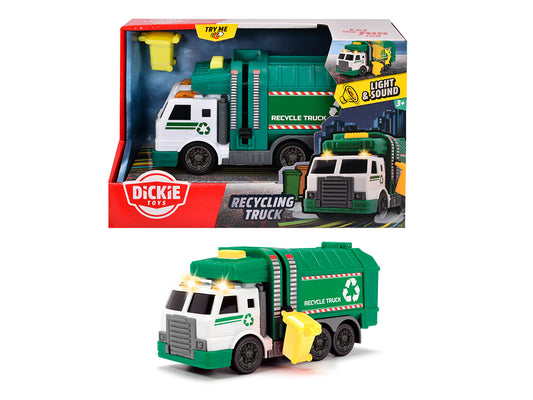 Recycling Truck Light and Sound - 15 cm