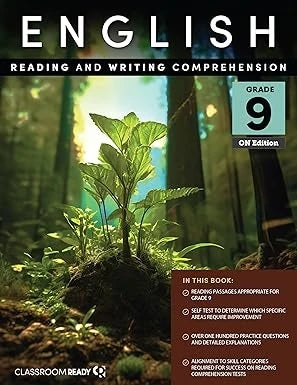 Classroom Ready Inc - English Grade 9 - Ontario Edition: Reading and Writing Comprehension