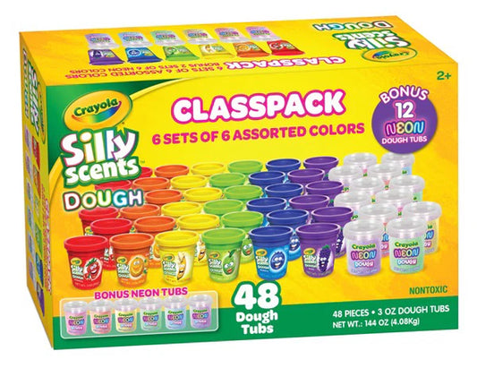 Crayola Silly Scents Dough Set - 48 Pack - 3oz