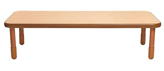 Baseline® Rectangular Table - 72" x 30" - Natural Wood