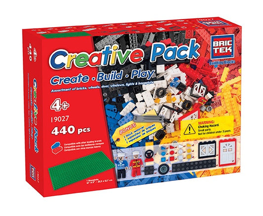Brictek Creative Pack - 440 Pieces