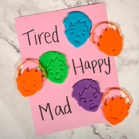 Emotions Dough Cutters - Set of 6